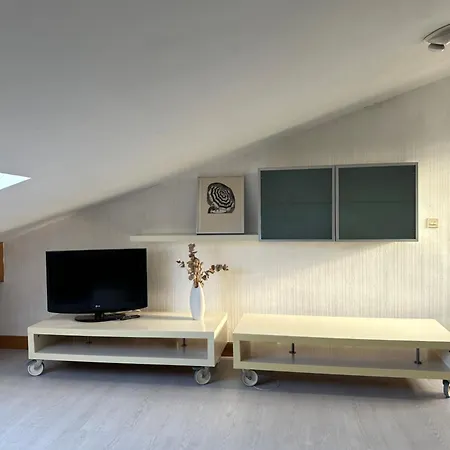 Coqueto Y Luminoso ático En Amara Cerca Del Paseo Del Urumea Y Del Estadio De Anoeta San Sebastián